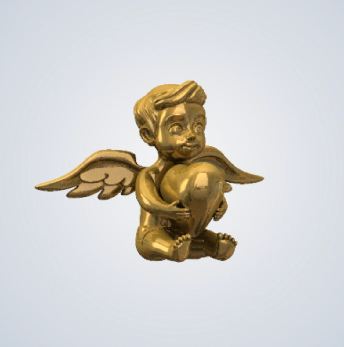 Miniature Bronze: Cupid