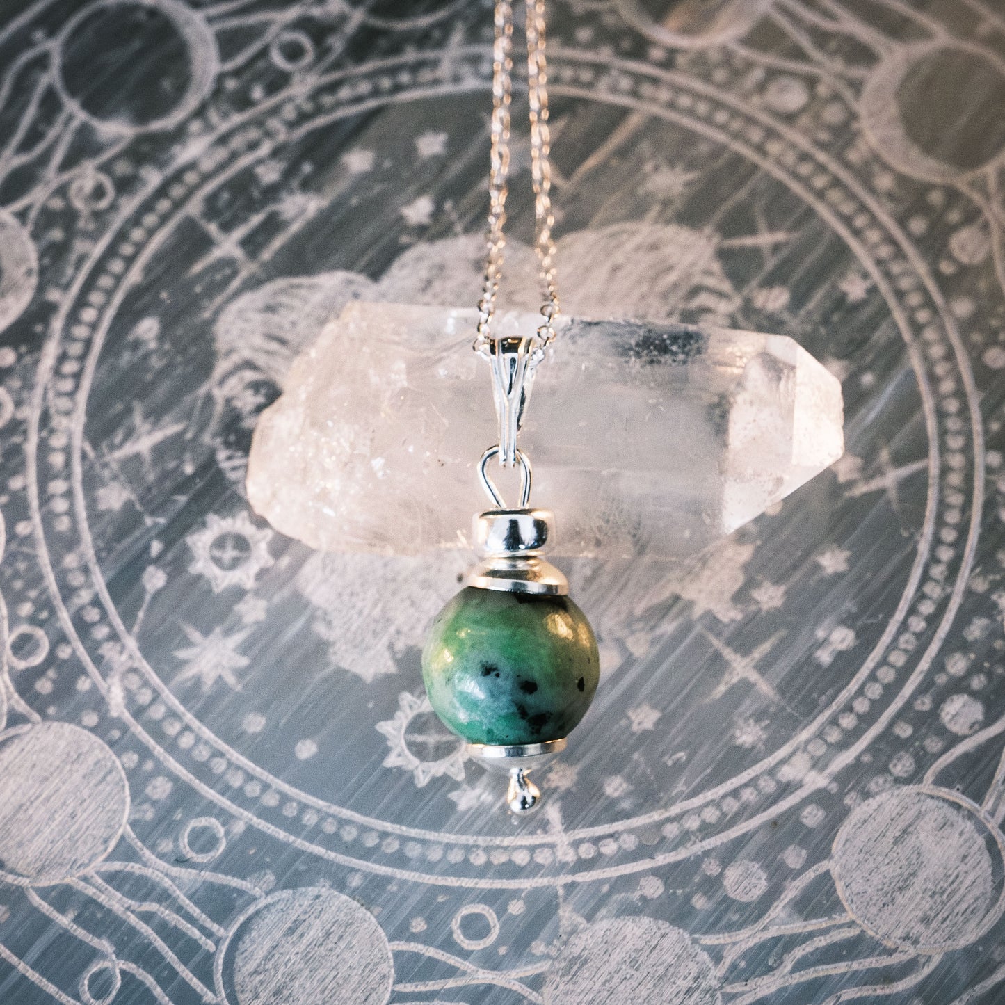 Custom Birthstone Pendant