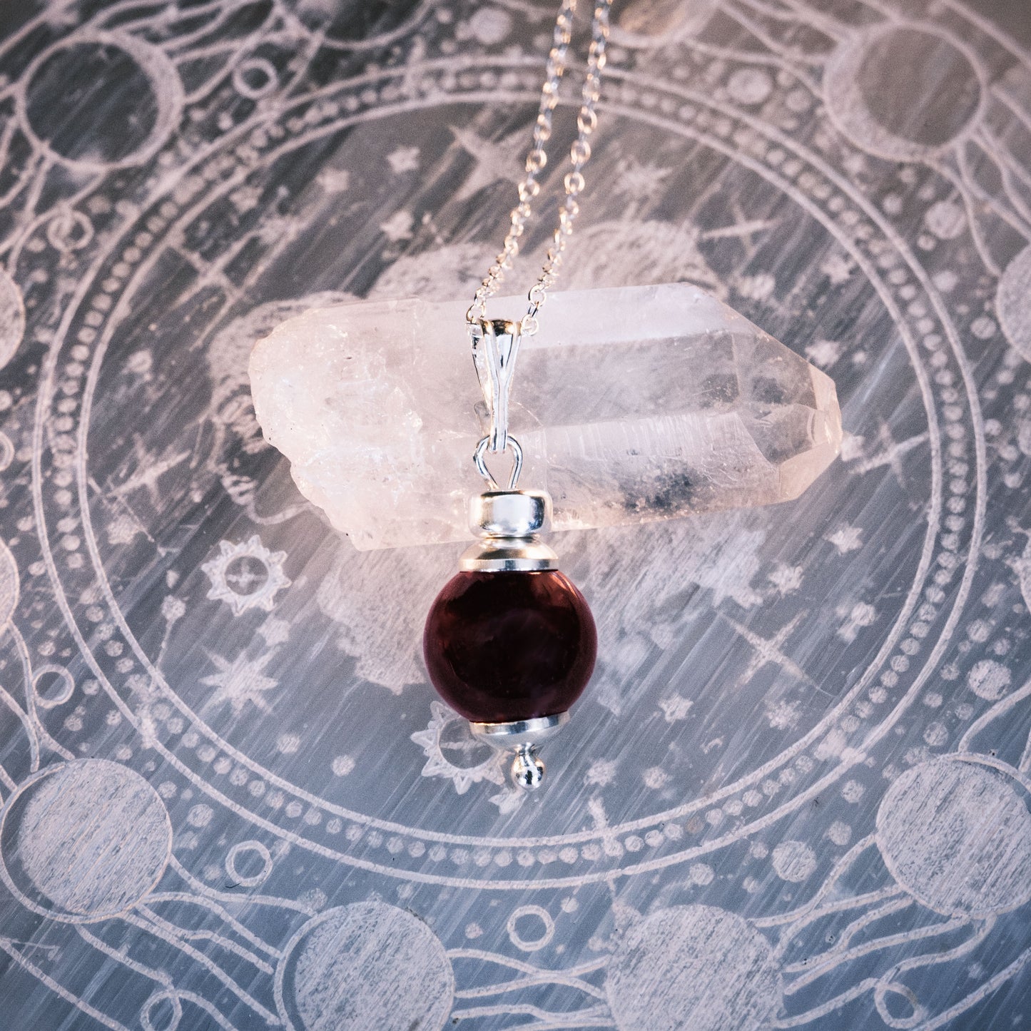 Custom Birthstone Pendant