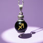 Custom Engraved Zodiac Pendant