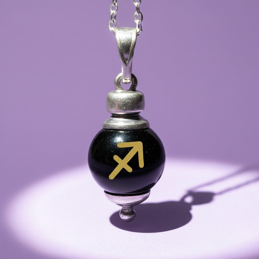 Custom Engraved Zodiac Pendant