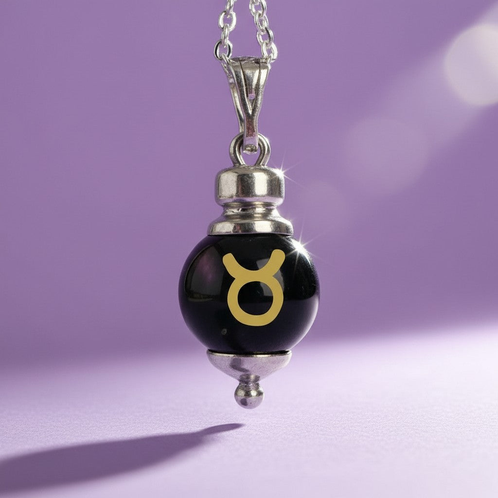 Custom Engraved Zodiac Pendant