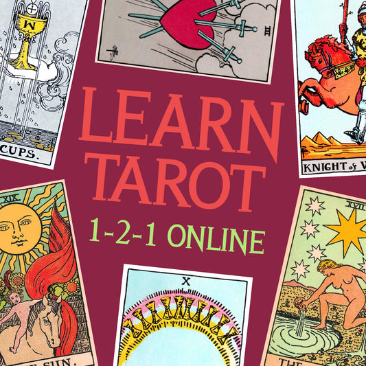 Learn Tarot Online with 1-2-1 Coaching