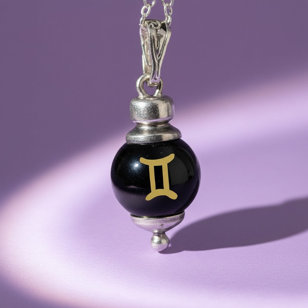Custom Engraved Zodiac Pendant