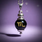Custom Engraved Zodiac Pendant