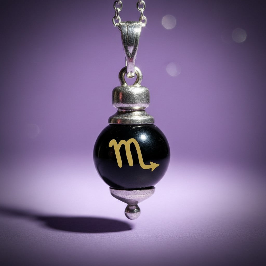 Custom Engraved Zodiac Pendant