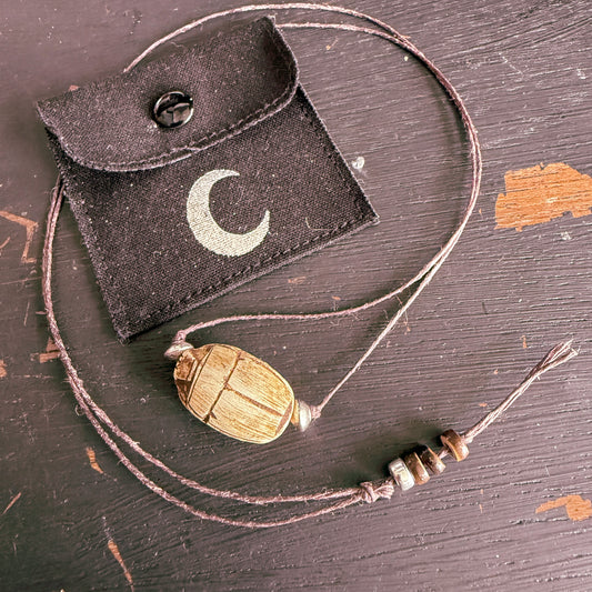 Lucky Scarab Pendant