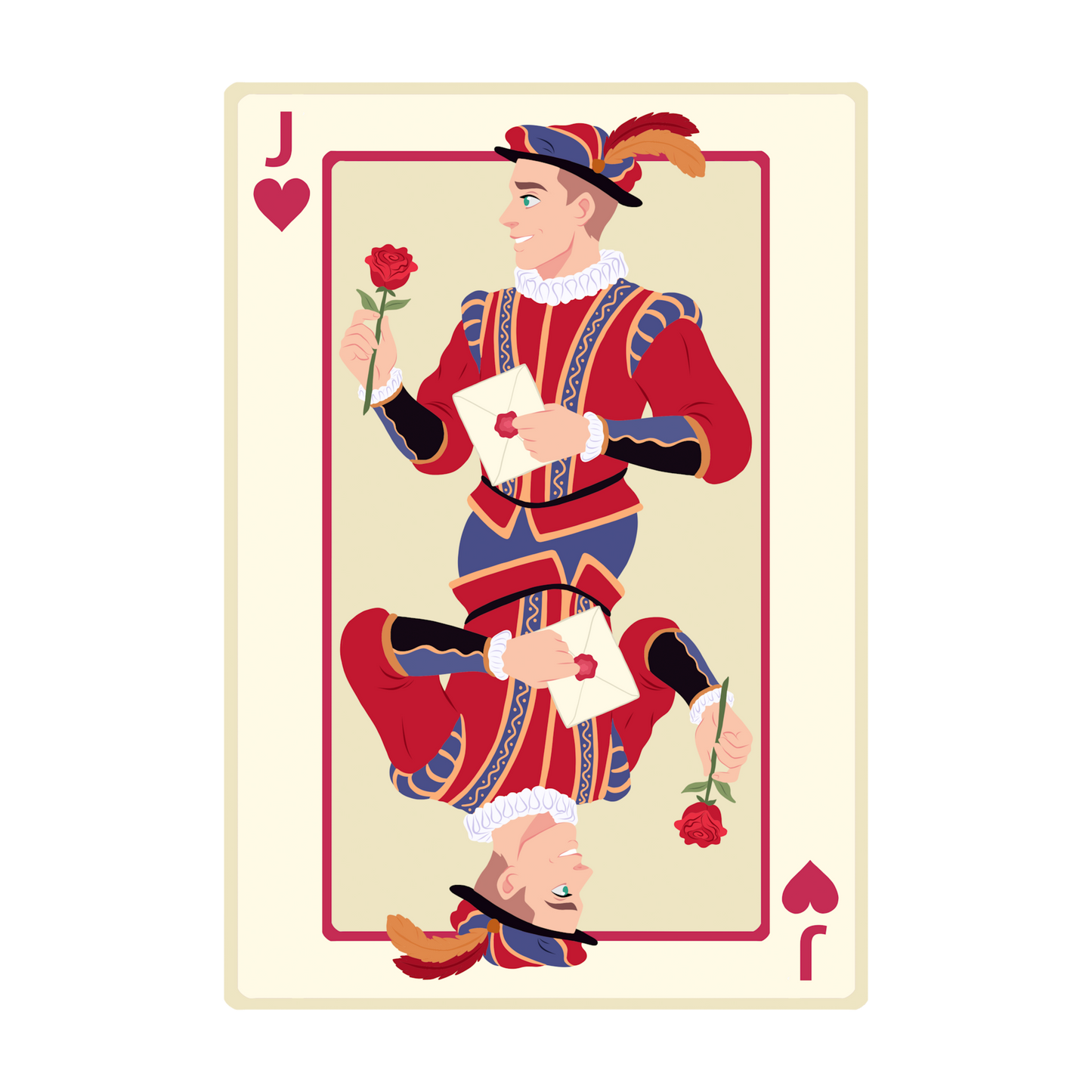 Jack of Hearts Unisex t-shirt