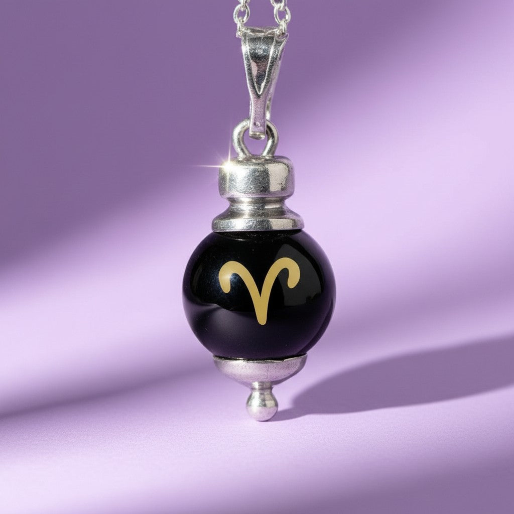 Custom Engraved Zodiac Pendant